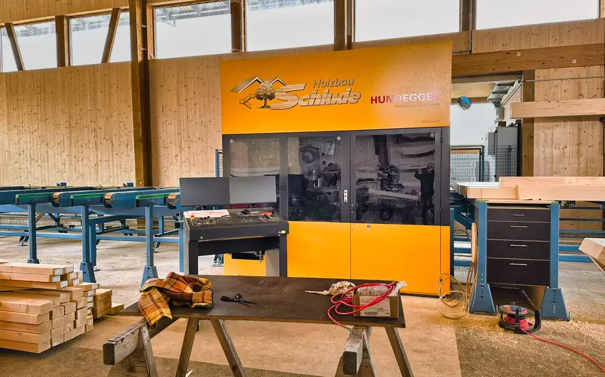 Neue Abbundanlage